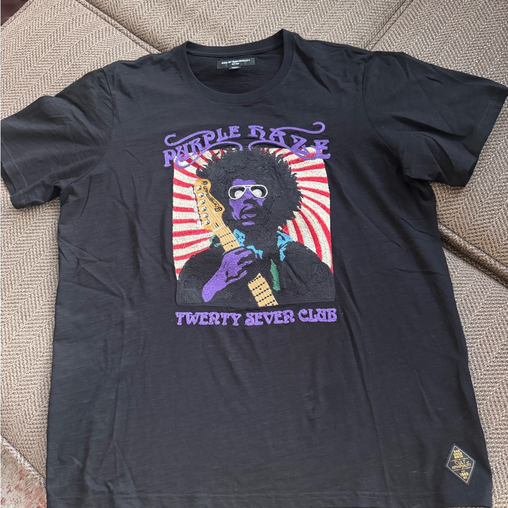 Cult of Individuality Jimmy Hendrix Purple Haze Twenty Seven Club Vintage Tee
